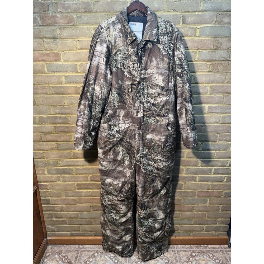 Men's Insulated Overalls XL Tall / Realtree Camo MAX-1 Midway USA Hunting